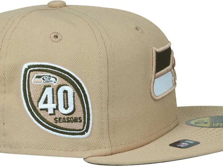 Actual product image New Era 59Fifty Fitted Cap ANNIVERSAIRE Seattle Seahawks (7 1/8)