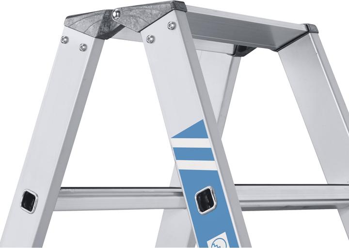 Produktbild Zarges LM-Stufen-Stehleiter 2 x 6 Stufen Z600 (Stehleiter, 170 cm)