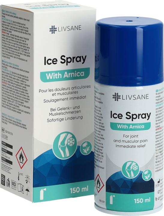 Actual product image Livsane Ice spray with arnica 150ml (1 x, 150 ml)