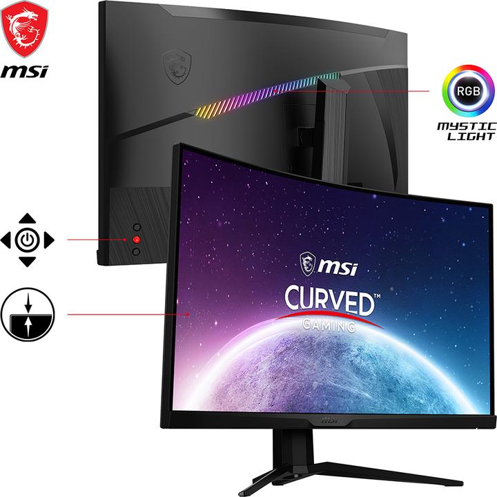 Image du produit MSI MAG 325CQRXFDE (2560 x 1440 pixels, 32")