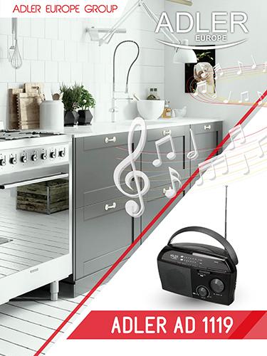 Actual product image Camry Radio Eagle AD 1119 (FM, AM)