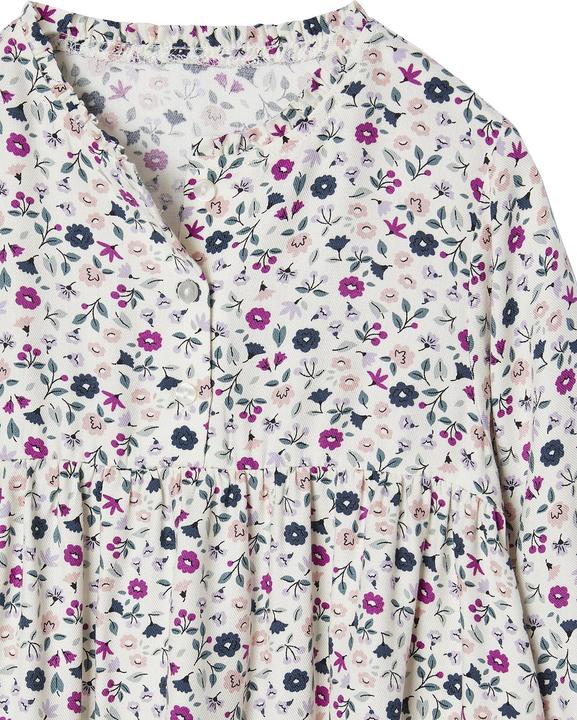 Actual product image Vertbaudet Girls' dress with button placket at the front and print pattern (140)