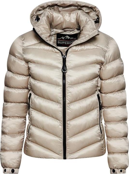Superdry daunenjacke mit kapuze, everest (XS)