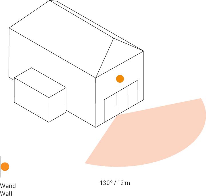 Produktbild Steinel Infrarotsensor IS 130-2 anthrazit (12 m)