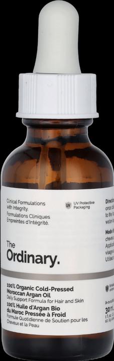 Image du produit The Ordinary Cloud.Sales Cosmetics Original 100% Huile d'Argan du Maroc pressée à froid 30ml (Huile pour le corps, 30 ml)