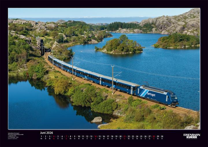 Produktbild MagiederEisenbahn2026 (60 x 42 cm, Harter Einband, Deutsch)