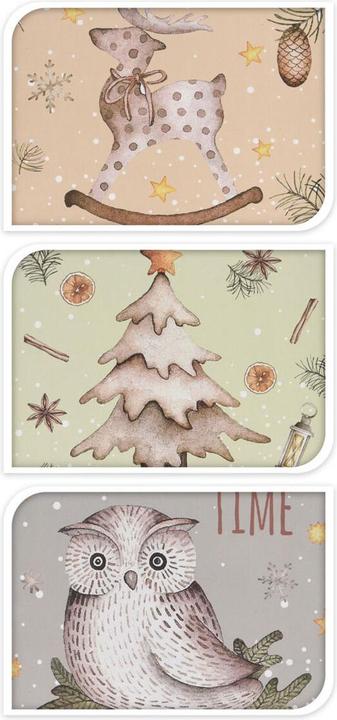 Actual product image No Name Gift bag Winter 24cm, 24 pcs. (Gift bag, 24 x)