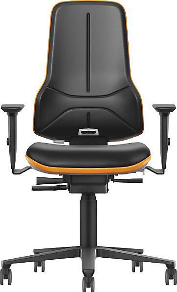 Produktbild Bimos Schwerlast-Arbeitsdrehstuhl NEON XXL, Rollen