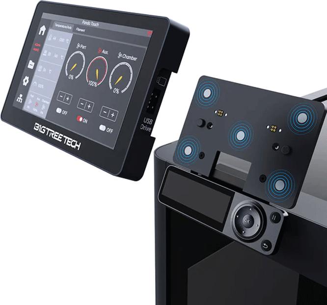 Actual product image Bigtreetech Panda Touch V1.1 for Bambu Lab printers