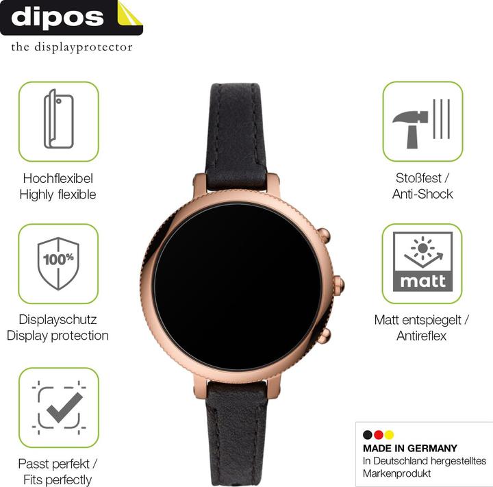Produktbild Dipos Full Cover Schutzfolie Matt
