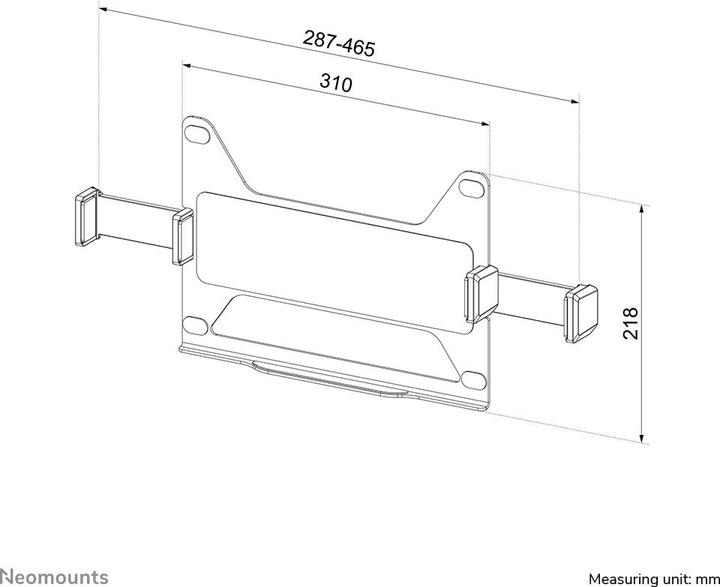 Immagine prodotto Neomounts Supporto per laptop 100x100 -8kg