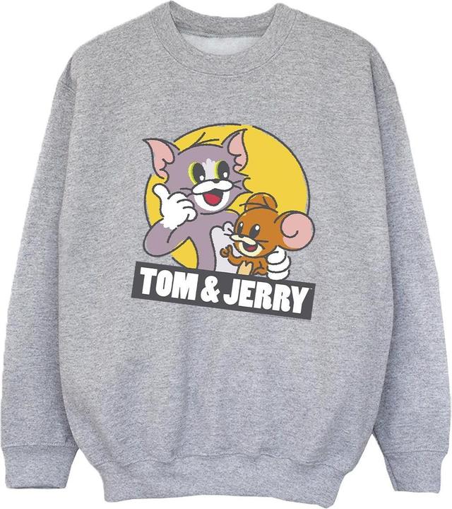 Tom & Jerry Sketch Logo Sweatshirt Jungen