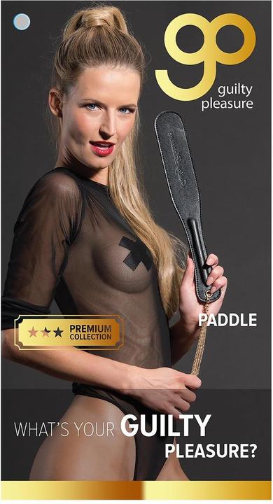 Actual product image Guilty Pleasure Premium Collection Paddle Black One Size