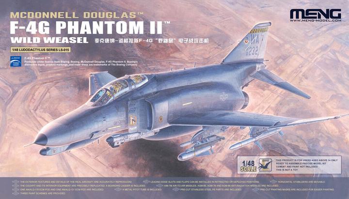 Actual product image Meng-Model McDonnell Douglas F-4G Phantom II Wild Weasel