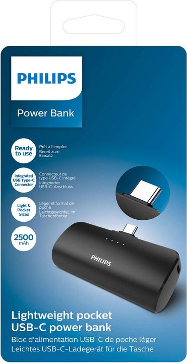 Produktbild Philips USB C Power Supply (2500 mAh, 9.50 W, 9.25 Wh)