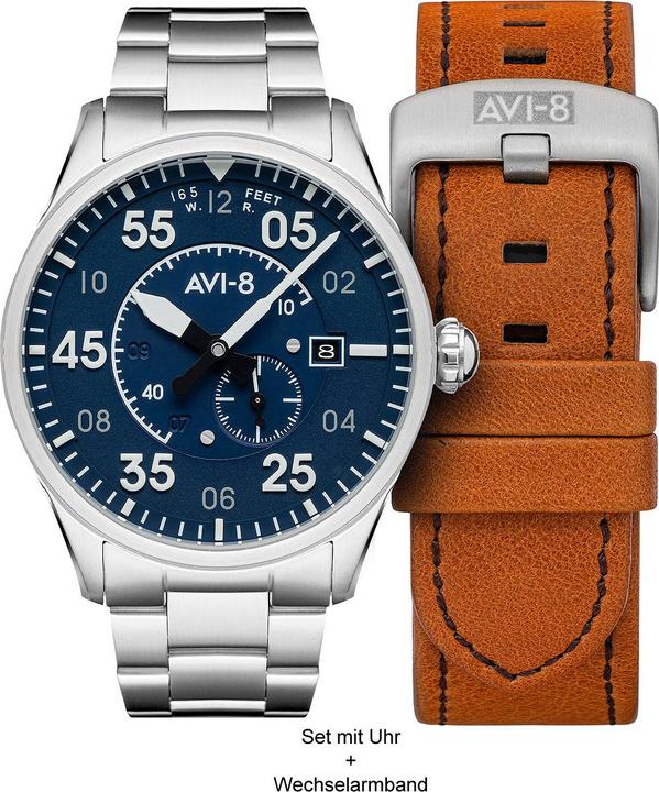 Immagine prodotto AVI-8 AV-4073-11 Spitfire Automatico 42mm 5ATM (Orologio da polso analogico, 42 mm)