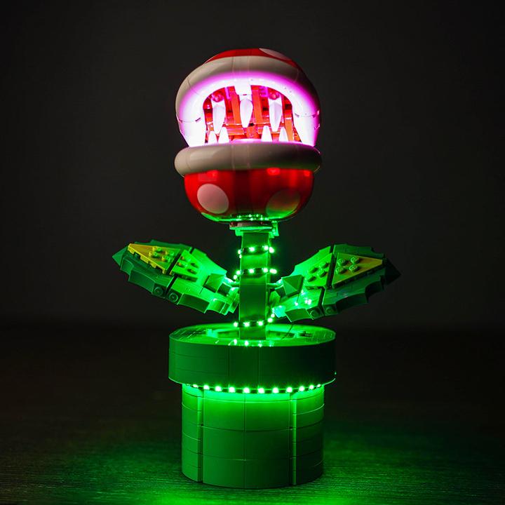 Image du produit BrickBling Set de lumière LED pour LEGO Plante Piranha (71426)