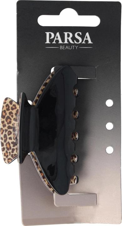 Parsa Beauty PARSA Haarklammer mit Leomuster, schwarz 1 Stk. (1 Stk.)
