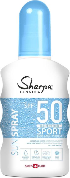 Sherpa Tensing Sport (Sonnenspray, SPF 50, 175 ml, 193 g)