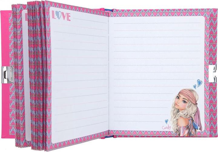 Actual product image Top Model Diary (15.5 x 18 cm, Lined, Hardcover)