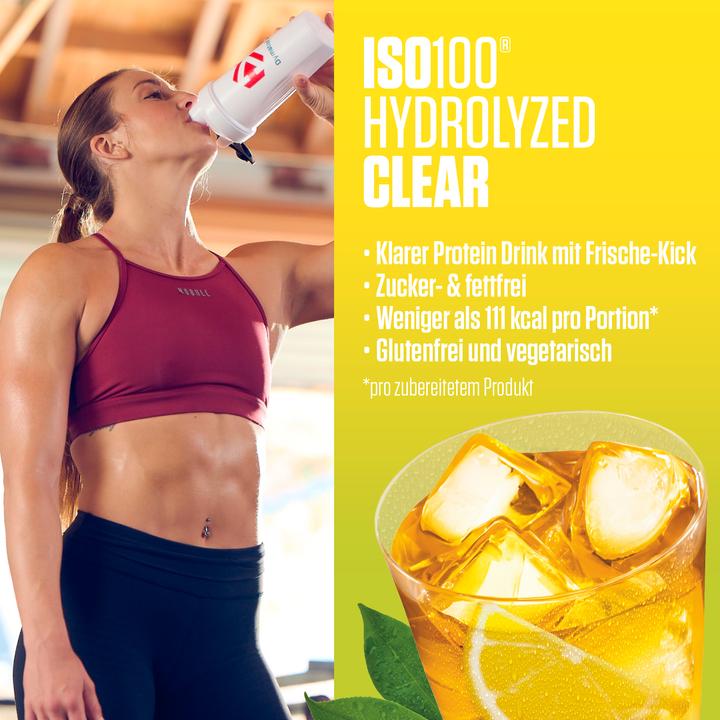 Produktbild Dymatize ISO100 Clear Whey (Lemon Ice Tea, 1 Stk., 900 g)