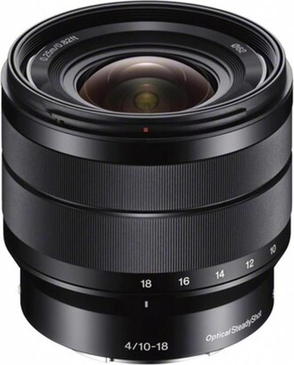 Actual product image Sony E 10-18mm f/4.0 OSS E-Mount (Sony E, APS-C / DX)