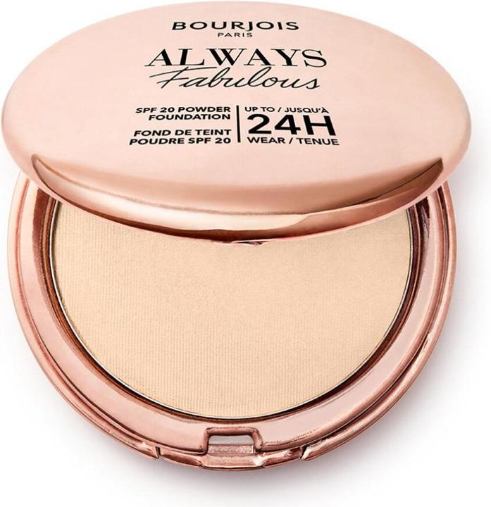 Actual product image Bourjois Always Fabulous Compact Foundation Spf20 115 7G (115 Ivoire Dore)