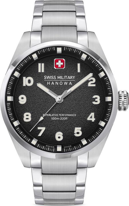 Swiss Military Hanowa Herrenuhr (Analoguhr, 42 mm)