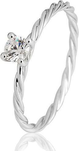 Breuning Verlobungsring Kordel (57, 750/18 K Gold)