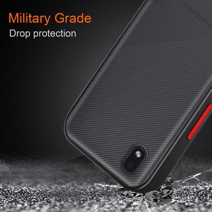 Actual product image Cadorabo Hybrid Matt Cover (Samsung Galaxy A01 Core)
