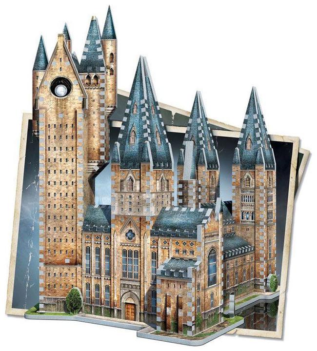 Wrebbit 3D Torre di Astronomia di Hogwarts (875 pezzi)