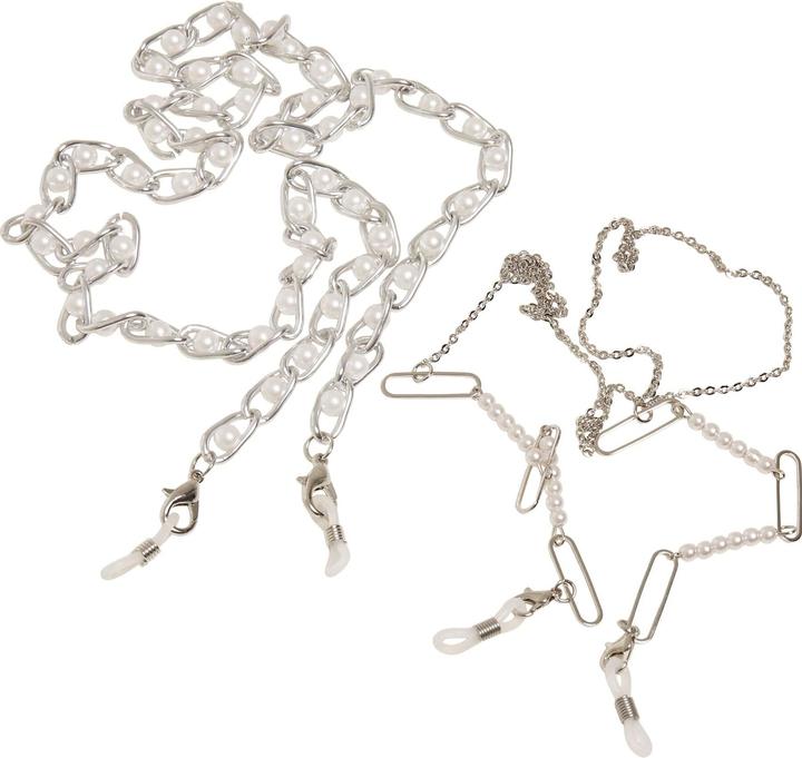 Actual product image Urban Classics Multifunctional Chain With Pearls 2-Pack - 17180