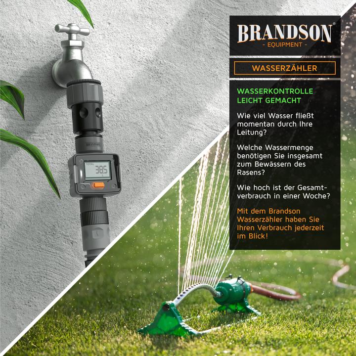 Actual product image Brandson Digital water meter (Water timer)
