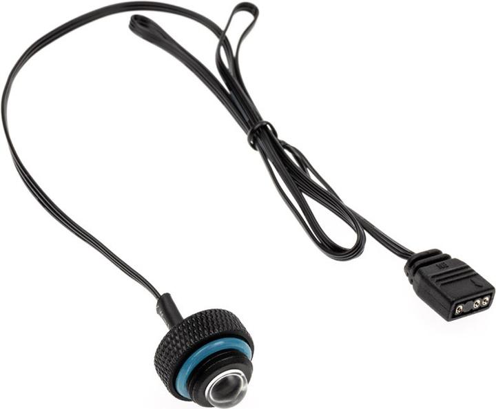 Image du produit XSPC Bouchon LED ARGB, G1/4, 5V 3Pin - noir (RGB)