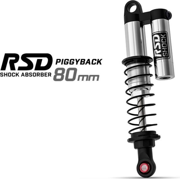 Actual product image Gmade RSD Piggyback Shock 80mm (2)