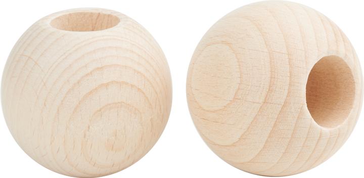 Produktbild VBS Holzkugeln mit grosser Bohrung "Ø 50 mm"