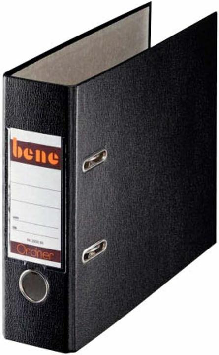 Actual product image Bene A5 folder black plastic 7.5 cm DIN A5 landscape (A5, 75 mm, 1 Piece)