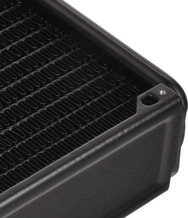Immagine prodotto Thermaltake Raffreddamento ad acqua - Radiatore Pacific RL560 (560 mm, 5 x G 1/4 di pollice, rame) -