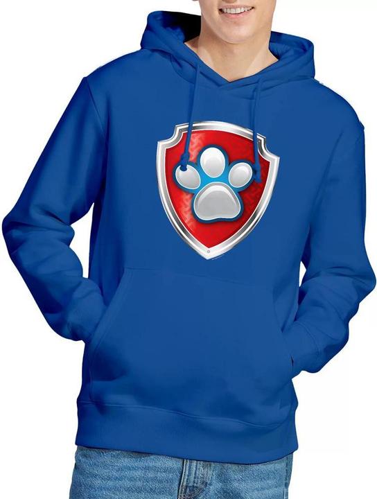 Immagine prodotto Paw Patrol Felpa con Cappuccio Distintivo Uomo (XL)