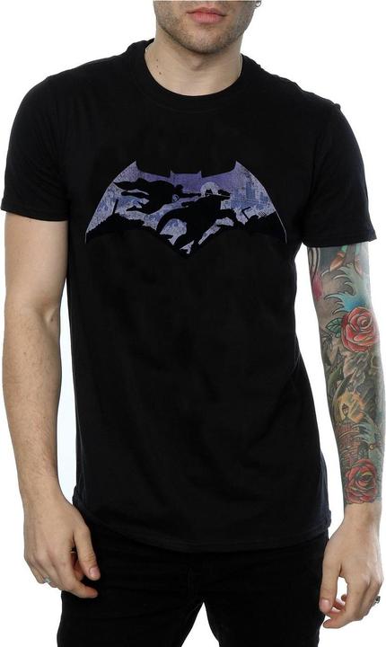 Immagine prodotto Maglietta Batman v Superman Battle Silhouette (S)