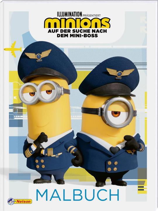 Minions - In Search of the Mini Boss: Coloring Book