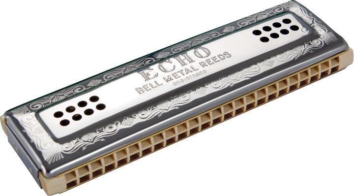 Hohner Echo-Harp 2x48 Tremolo C/G (Mundharmonika, C-Dur, G-Dur)
