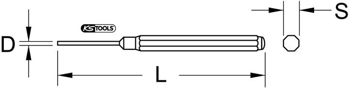 Produktbild KS Tools Splintentreiber