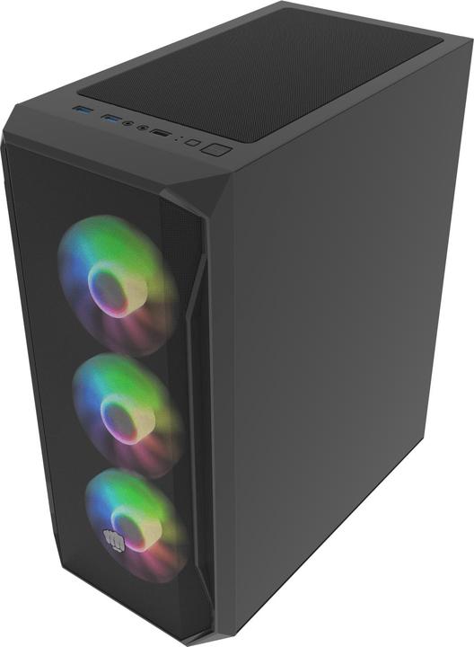 Actual product image Fury Obudowa Shobo SH4F RGB (NFO-2154) (mATX, Mini-ITX, ATX)