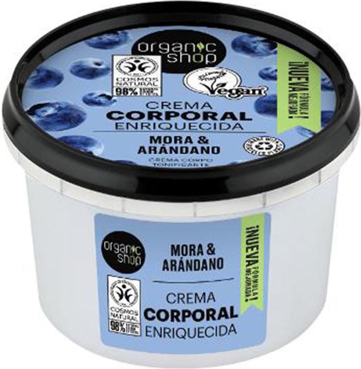 Organic Shop Angereicherte Körpercreme MORA Y ARANDAN 250ml (Körpercreme, 250 ml)