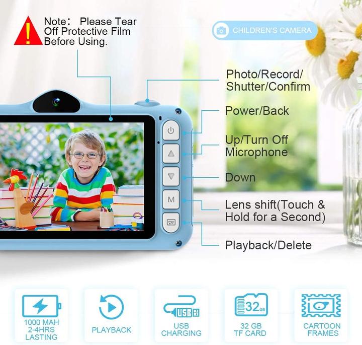 Actual product image Itshiny Digital camera for kids