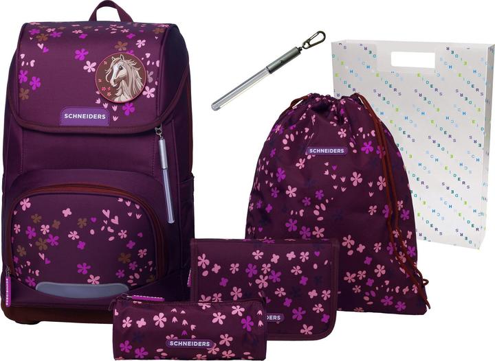 Schneiders Ergoplus Schulranzen-Set 8-teilig (22 l)