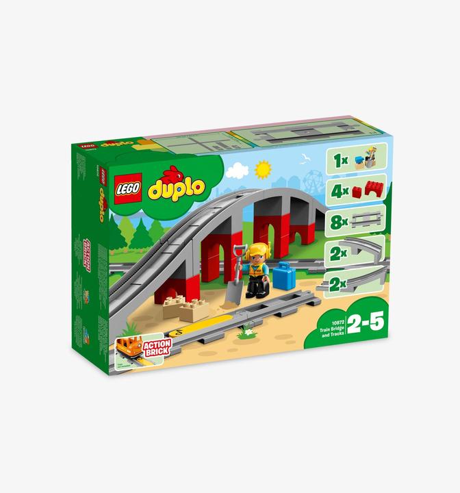 Immagine prodotto LEGO Ponte ferroviario e binari (10872)