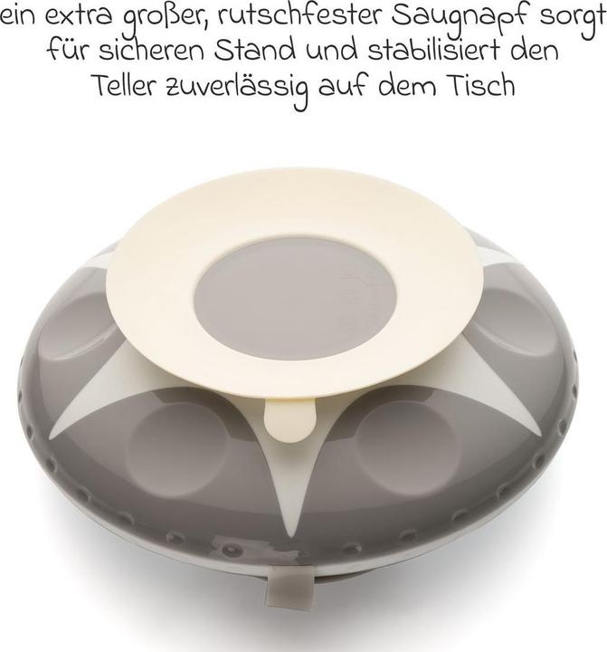 Produktbild Reer Kinderteller & Breischalen Warmhalteteller mit Saugnapf kein Verrutschen