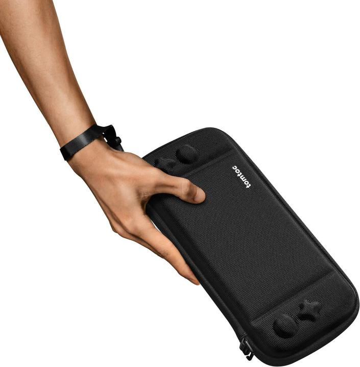 Actual product image tomtoc Cienkie etui NS FancyCase-G05 (czarny) (Switch OLED)
